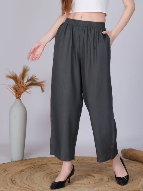 Vivika Women Straight Fit Ethnic Palazzos