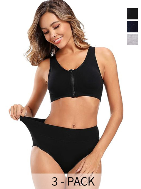 Diving Deep Pack Of 3 Hipster Briefs