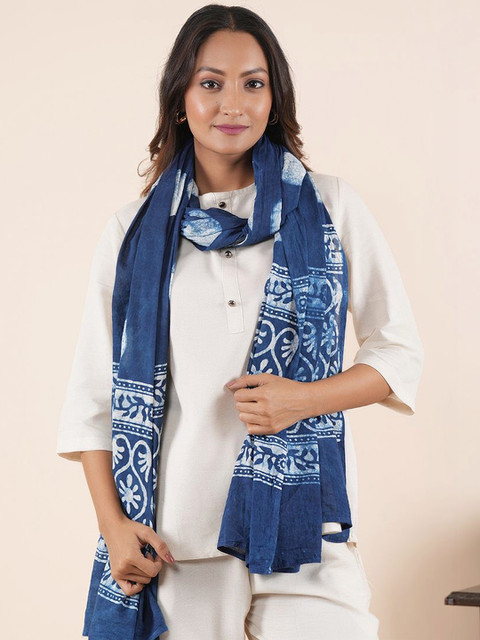Style Shoes Ethnic Motifs Printed Pure Cotton Dupatta