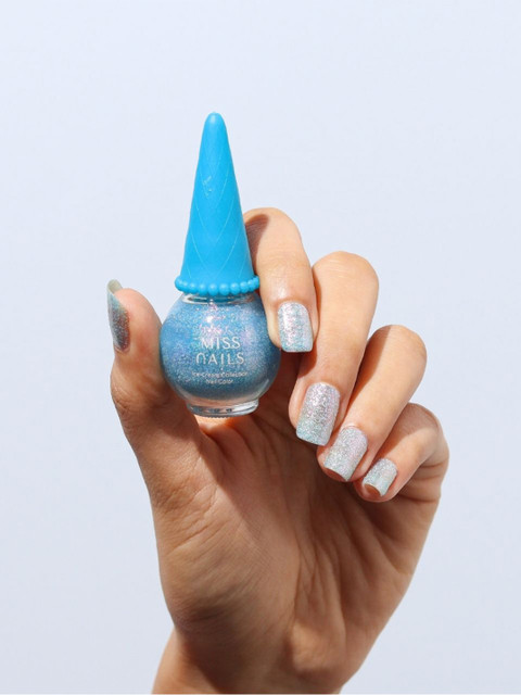 MISS NAILS Ice Cream Long Lasting Nail Polish - 10 ml - Summer Icicle