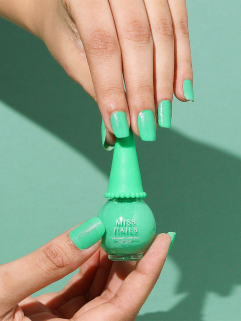 MISS NAILS Ice Cream Long Lasting Nail Polish - 10 ml - Pista-ciao Bella