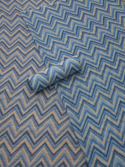 Soch Printed Unstitched Dress Material - Image 3