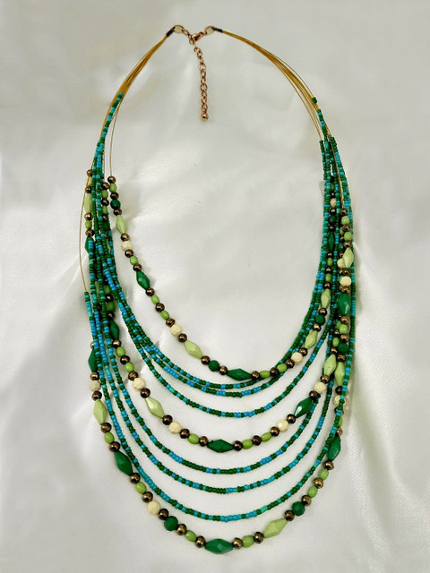 Hi Look Gold-Plated Layered Necklace