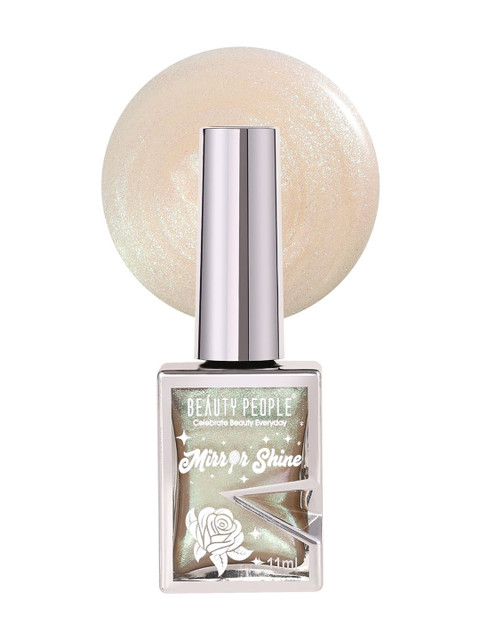 Beauty People Mirror Shine Glossy Finish Nail Polish - 11 ml - Sugar Pearl 01