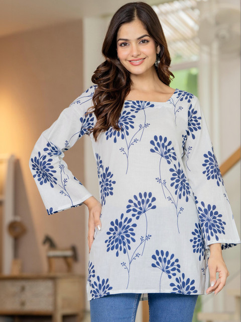 BAESD Floral Print Cotton Top