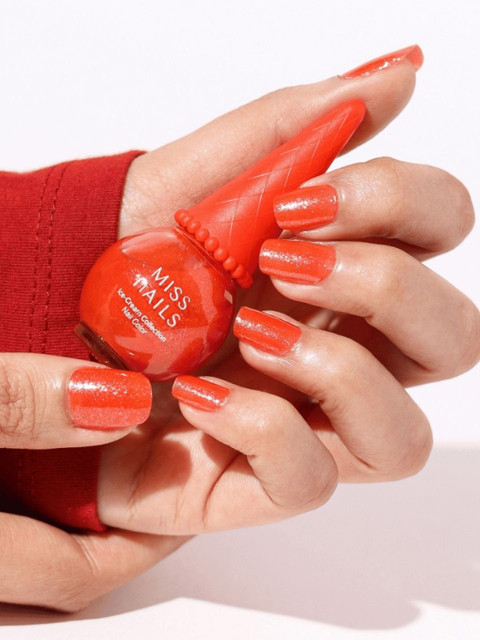 MISS NAILS Ice Cream Long Lasting Nail Polish - 10 ml - Cherry Picked