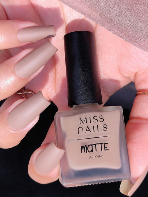 MISS NAILS Long Lasting Nail Polish - 8 ml - Choco Loco