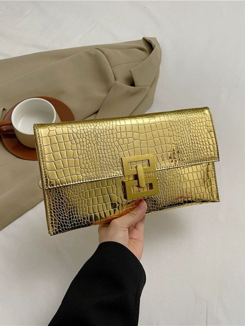 KPOP Embellished Box Clutch