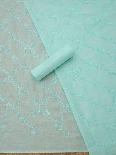 Soch Printed Unstitched Dress Material - Image 3
