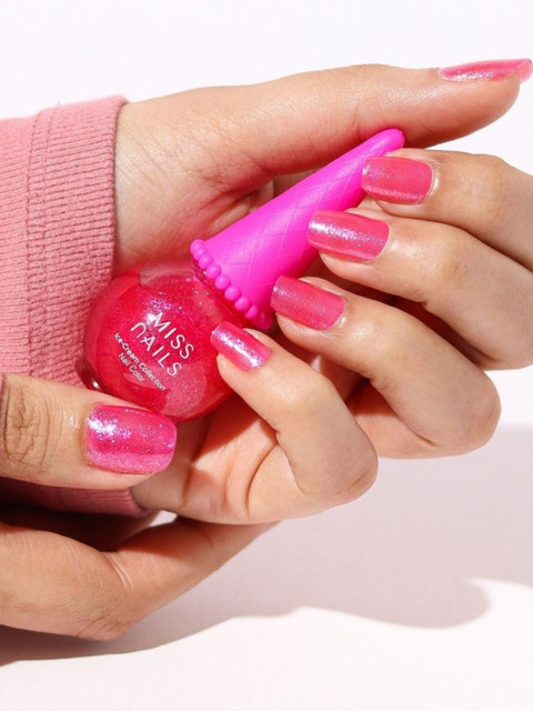 MISS NAILS Ice Cream Long Lasting Nail Polish - 10 ml - FroYo For Brunch