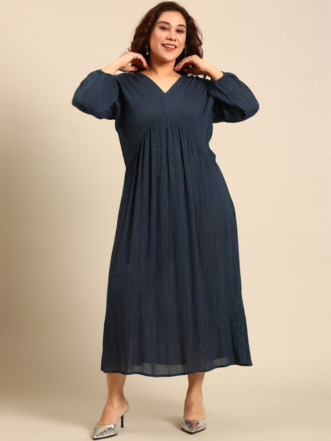 The Pink Moon Fit & Flare Maxi Dress