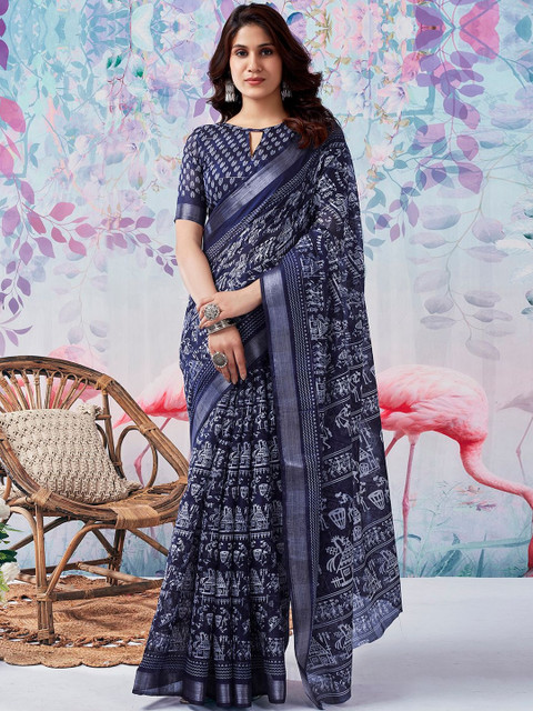 SANISA Ethnic Motifs Saree