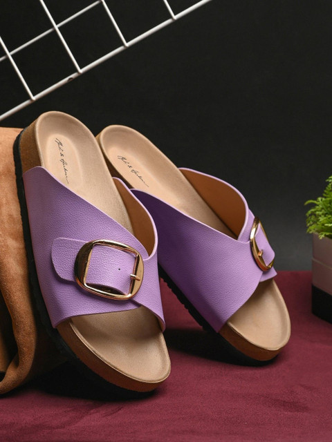 Mast & Harbour Women PU Comfort Sandals