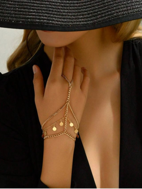 MUNMUN'S Women Brass Ring Bracelet