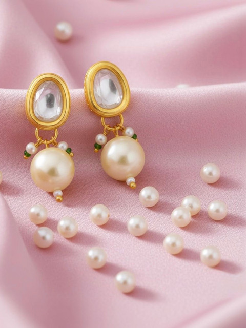 KYOOT JEWELS Geometric Drop Earrings