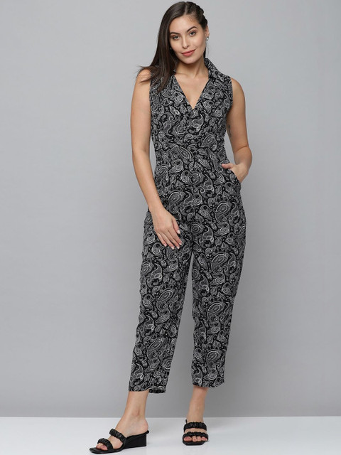 SHOWOFFFF Printed Basic Jumpsuit