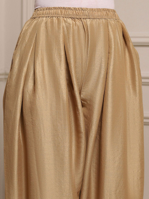 Biba Straight Fit Raw Silk Salwar - Image 6