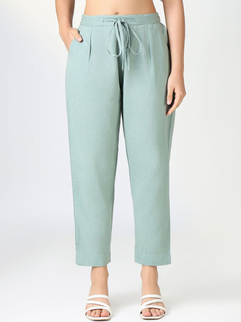 SHOWOFFFF Cropped Ethnic Palazzos