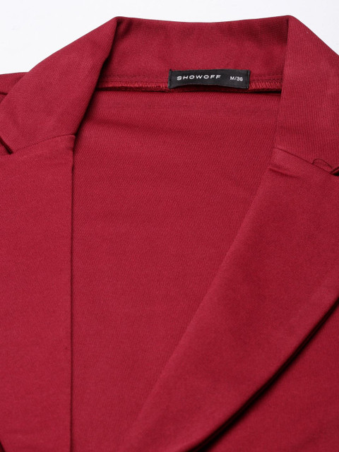 SHOWOFFFF Cotton Open Front Blazers - Image 4