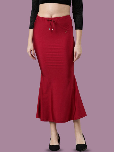 TWIN BIRDS Mermaid Fit Plus Size Shimmer Saree Shapewear