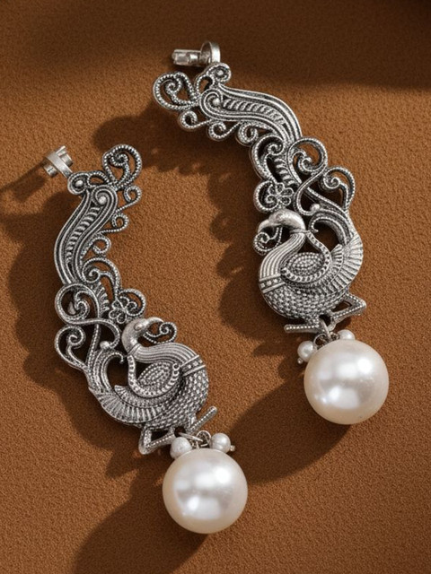 SHONA'S STYLE Peacock Shaped Ear Cuff Earrings