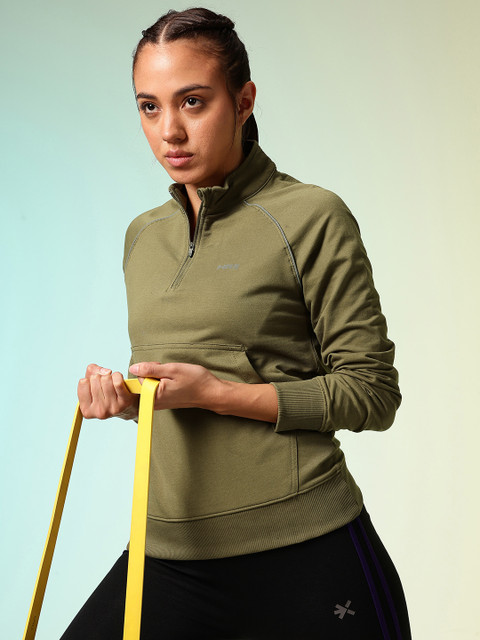 HRX by Hrithik Roshan Brand Logo Printed Running Sweatshirt