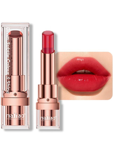 Maliao Long Lasting Ph Gel Lipstick - Martha Red 05