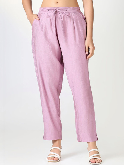 SHOWOFFFF Cropped Ethnic Palazzos