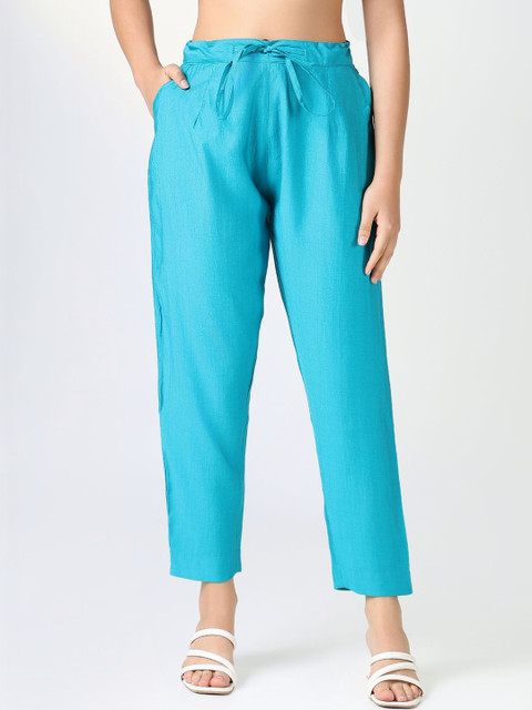 SHOWOFFFF Cropped Ethnic Palazzos