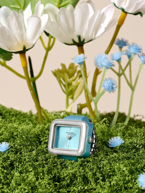 Sonata Poze 7 Analog Blue Dial Watch For Women - SP80143KM01W