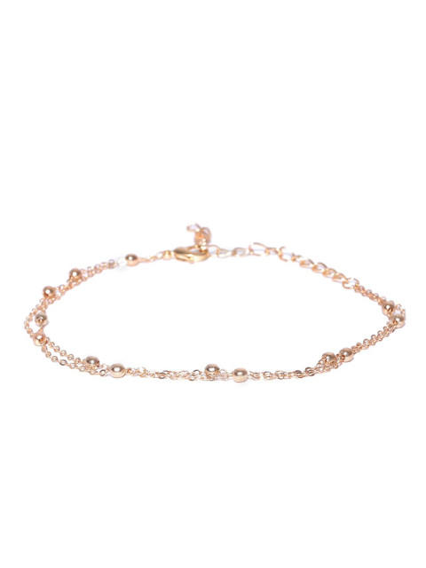 DressBerry Artificial Stones and Beads Anklet