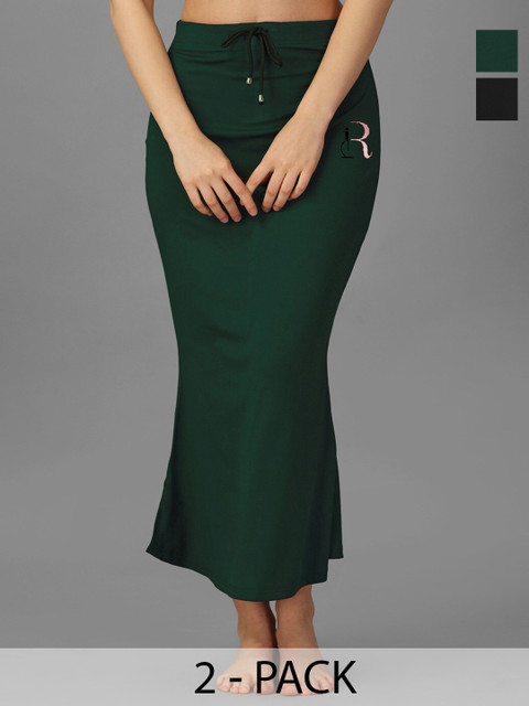 IndianRang Pack Of 2 Stretchable Saree Shapewear