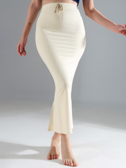 IndianRang Mermaid Fit 4-Way Stretchable Saree Shapewear With Adjustable Waist Tie