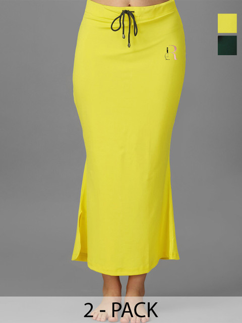 IndianRang Pack Of 2 Mermaid Fit Stretchable Saree Shapewears