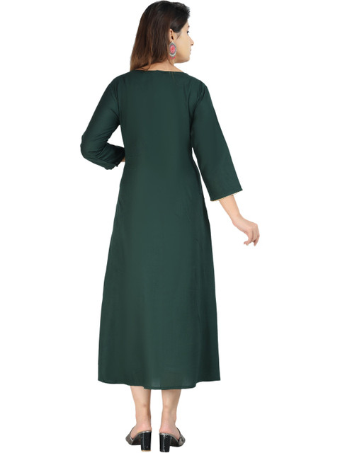 Aarti Fashion Women Embroidered Anarkali Kurta - Image 2