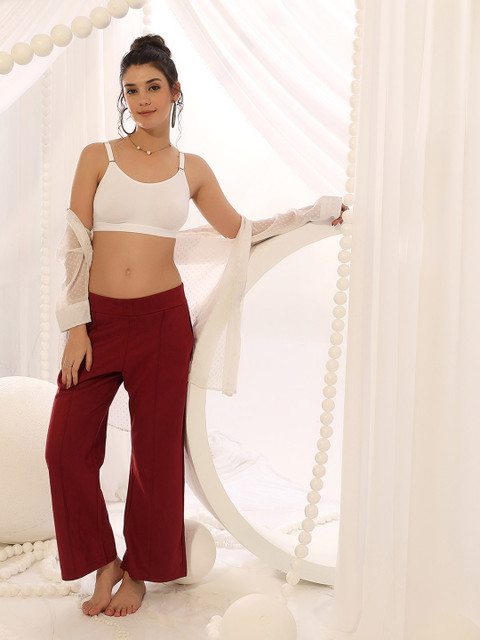 DressBerry Full Coverage Cotton Sports Bra With All Day Comfort