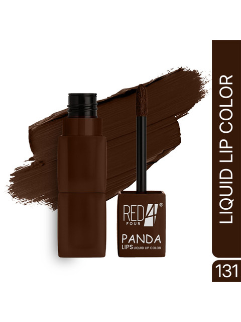 RED 4 Panda Lips Waterproof Liquid Lip Color - 5 ml - Shade 131