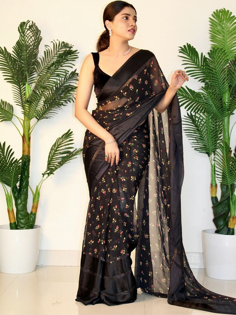 Sita Floral Pure Georgette Saree