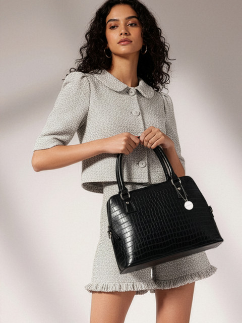 Mast & Harbour Women Office Handbag With Detachable Sling