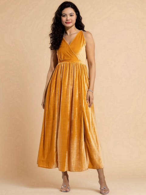 DressBerry Velvet Midi Dress