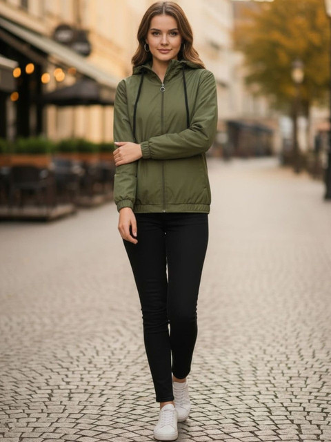 The Roadster Lifestyle Co Self Designd Spread Collar Jackets