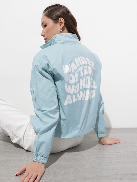 The Roadster Life Co. Typography Printed Tailored Jacket