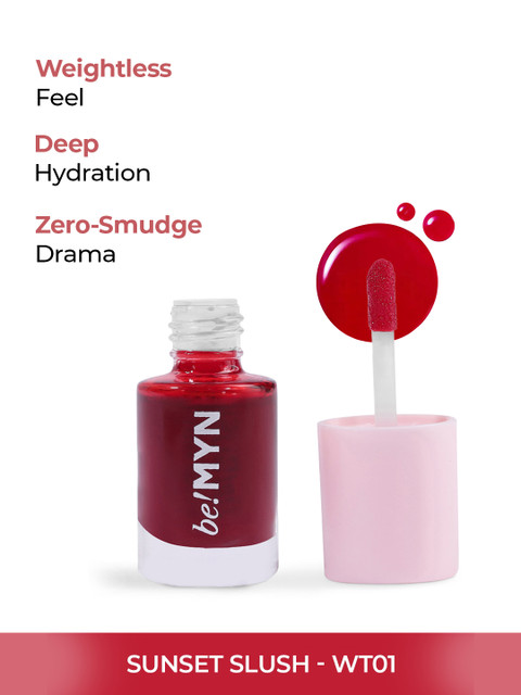Be!Myn TintRush Lip & Cheek Water Stain - Sunset Slush WT01