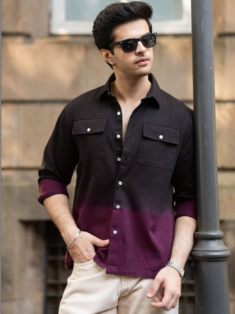 Powerlook Men Printed Casual Shirt