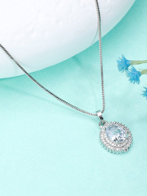 JUNKY JEWEL Silver-Plated Necklace