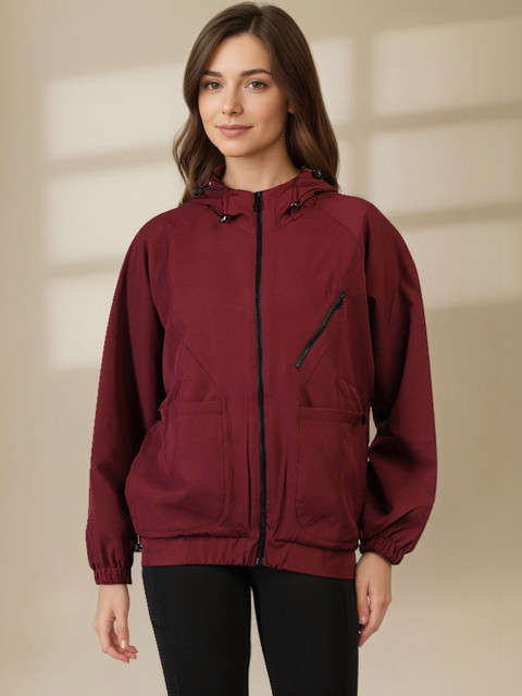 Mast & Harbour Women Lightweight Woven Jacket