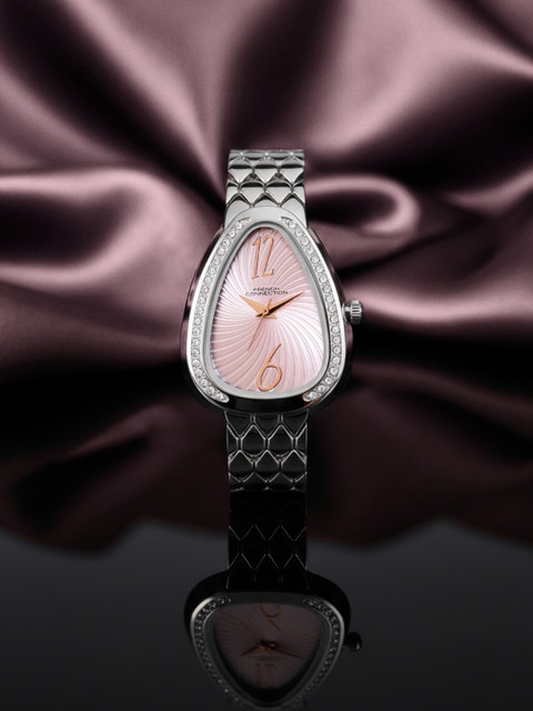 French Connection Syphira Women Pink Dial Bracelet Style Strap Analogue Watch-FCN0176PSM