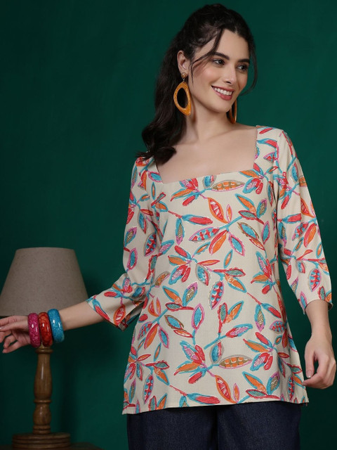 Anouk Rustic Print Top - Image 2