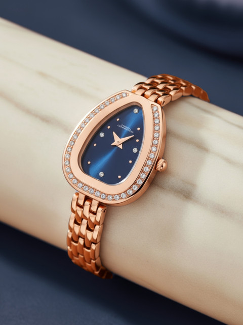 French Connection Elancia Women Blue Dial Bracelet Style Strap Analogue Watch-FCN0174URGM