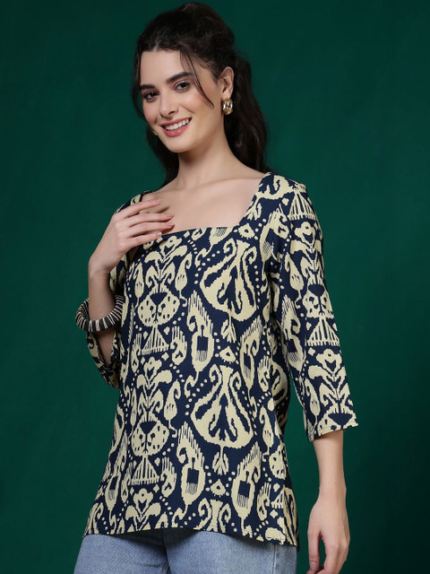 Anouk Rustic Print Top